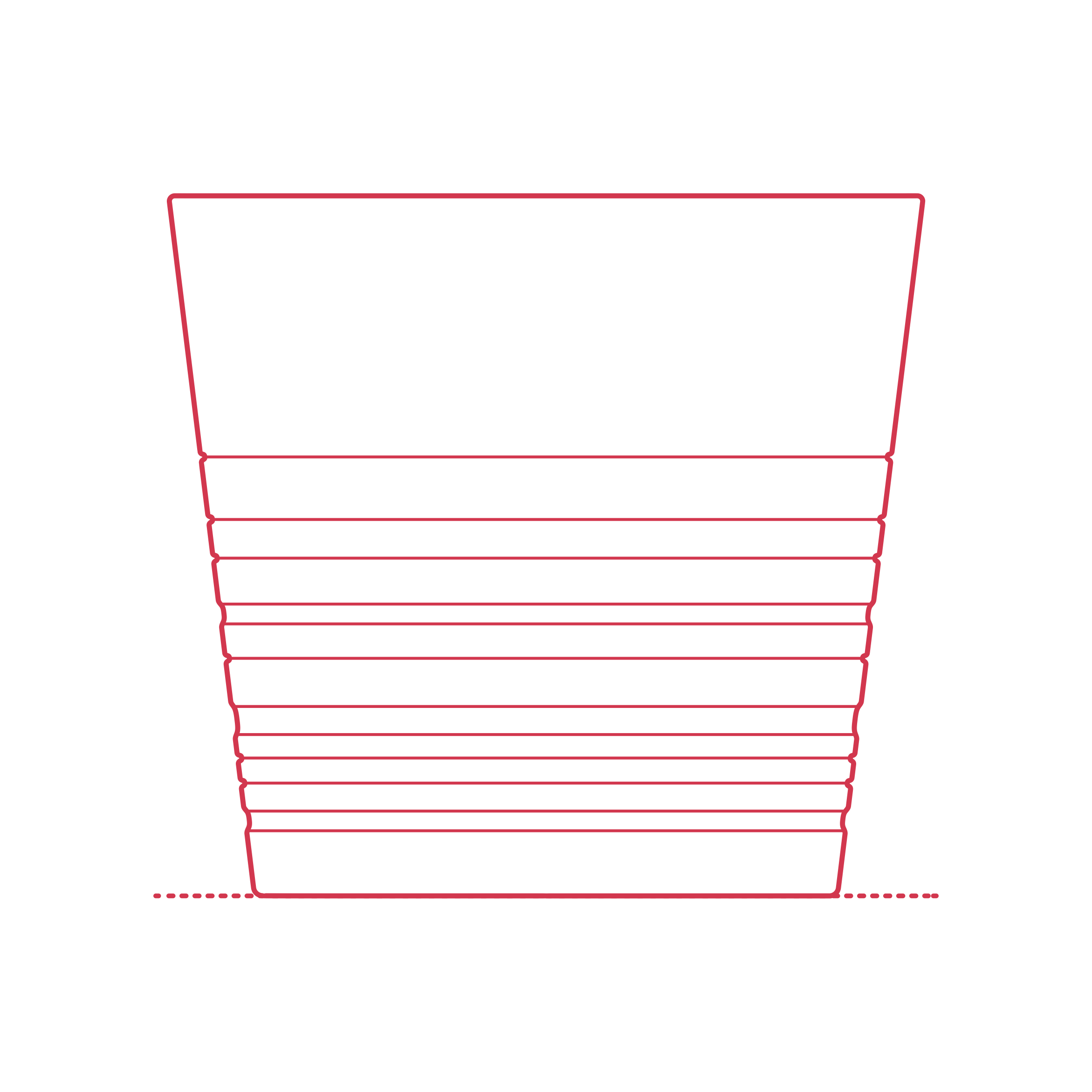 Objects Plant Pots Ikea Muskot Plant Pot X Large Outline Svg Vector Free Vectors